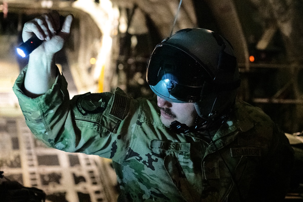 36 AS flexes agility, conducts airdrop operations under limited visibility