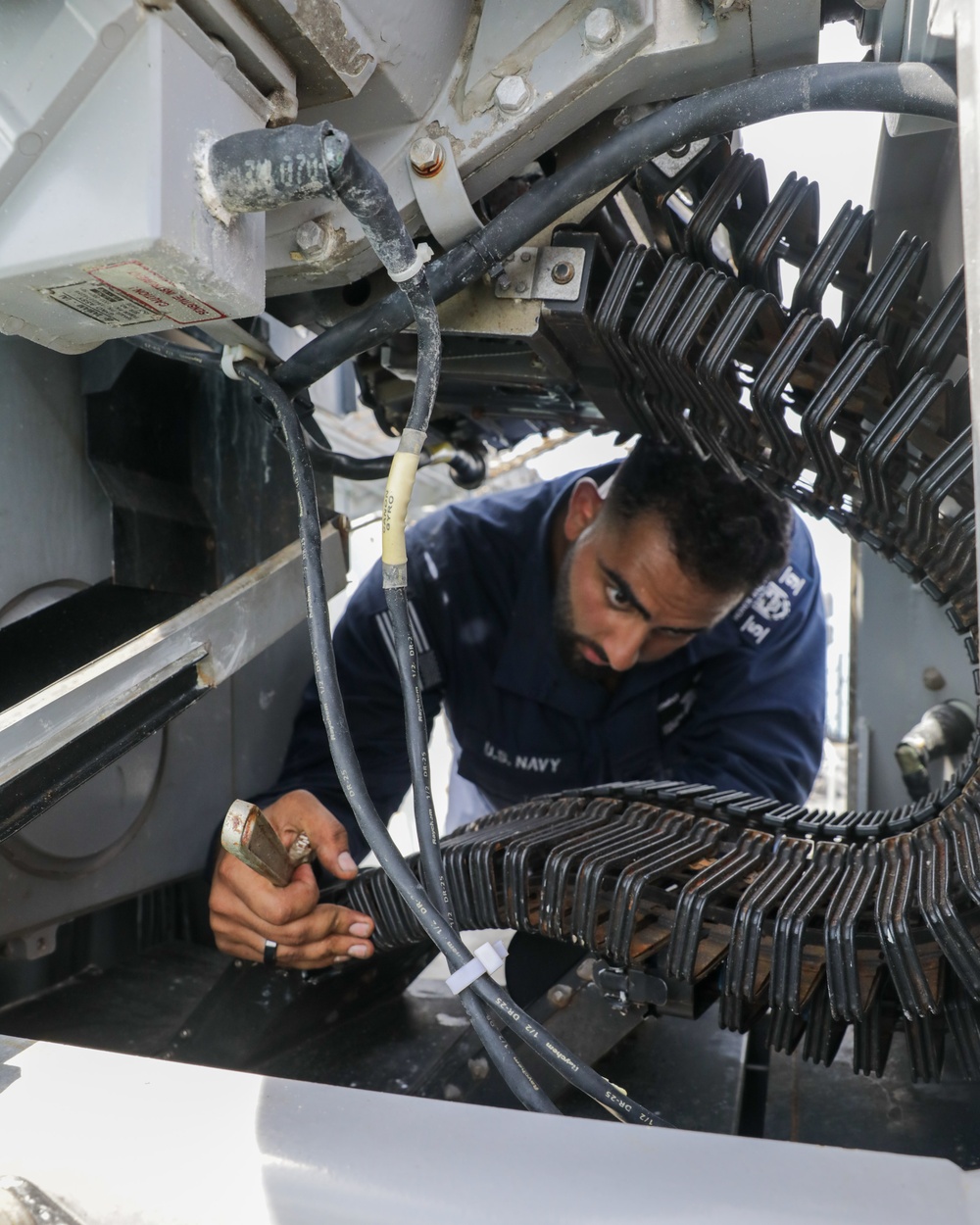 USS Princeton conducts routine operations as part of the Carl Vinson Carrier Strike Group