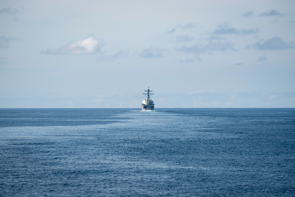 Carl Vinson Carrier Strike Group Transits the Sibutu Passage