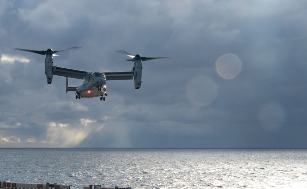 Flight Operations aboard USS America (LHA 6)