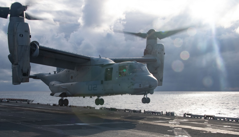 Flight Operations aboard USS America (LHA 6)