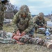 Soldiers from 41st FAB conduct medical assessments on simulated casualties during brigade evaluation exercise