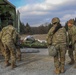 Soldiers from 41st FAB conduct medical assessments on simulated casualties during brigade evaluation exercise