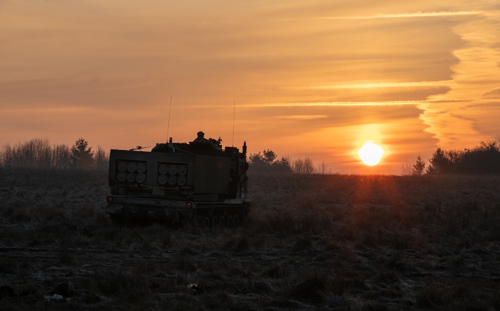 U.S. Soldiers assigned to 41st FAB prepare for live-fire missions during brigade EXEVALs