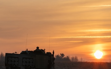 U.S. Soldiers assigned to 41st FAB prepare for live-fire missions during brigade EXEVALs