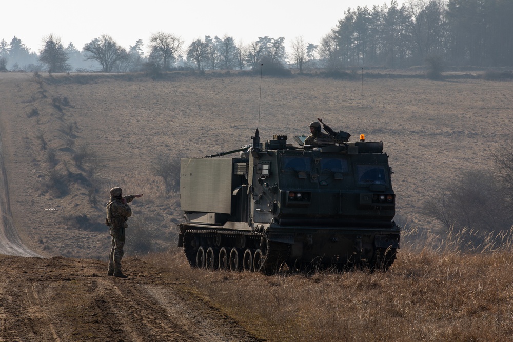 U.S. Soldiers assigned to 41st FAB prepare for live-fire missions during brigade EXEVALs