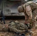 U.S. Soldiers assigned to 41st FAB conduct a mass casualty simulation during brigade EXEVALs