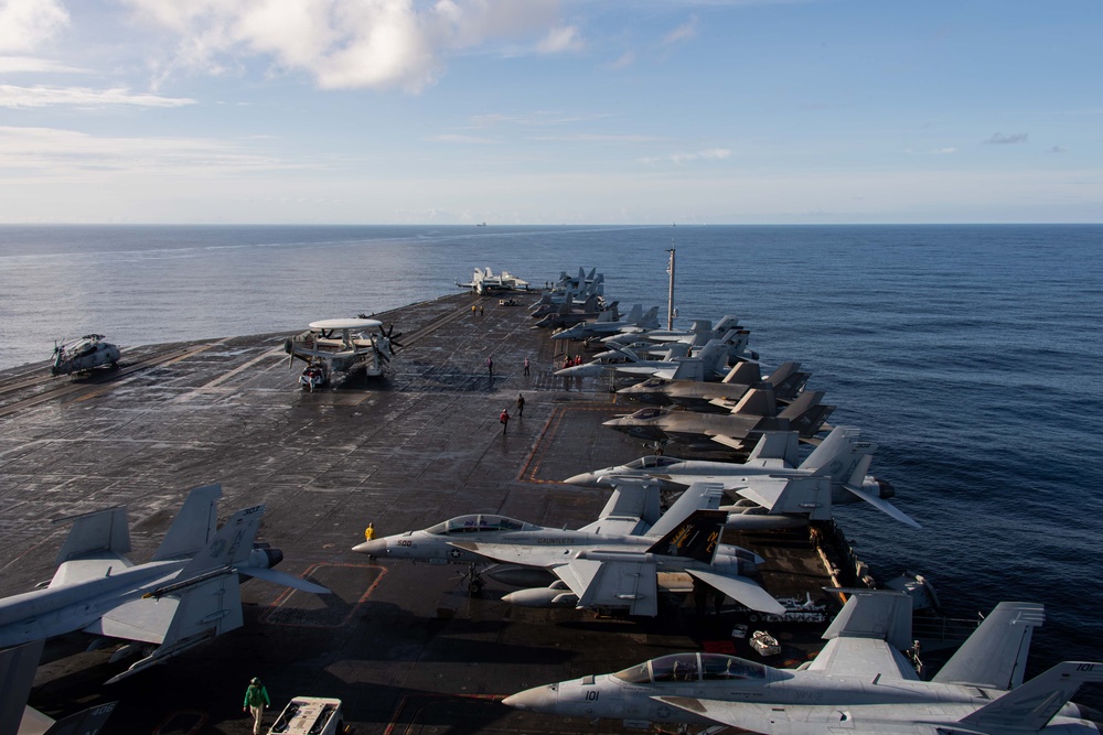 USS Carl Vinson (CVN 70) Transits the Sibutu Passage