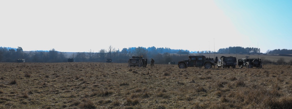 41st FAB Soldiers conduct dry-fire drive during brigade evaluation exercise