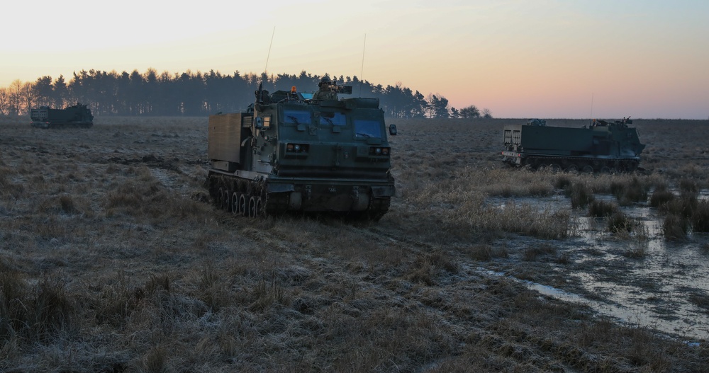 41st FAB Soldiers conduct dry-fire drive during brigade evaluation exercise