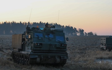 41st FAB Soldiers conduct dry-fire drive during brigade evaluation exercise