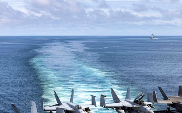 USS Carl Vinson (CVN 70) Transits the Sibutu Passage