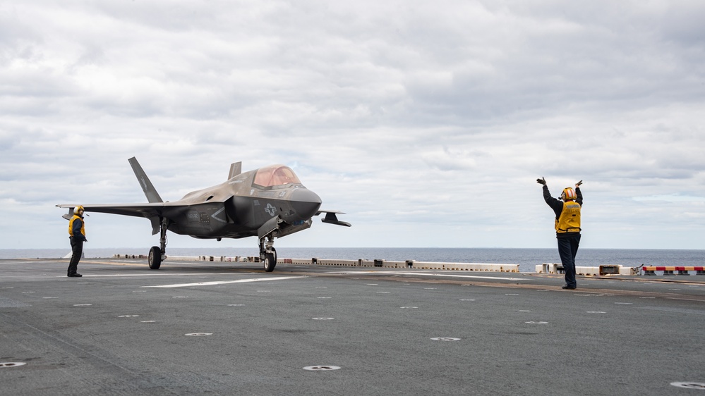 Flight Operations aboard USS America (LHA 6)