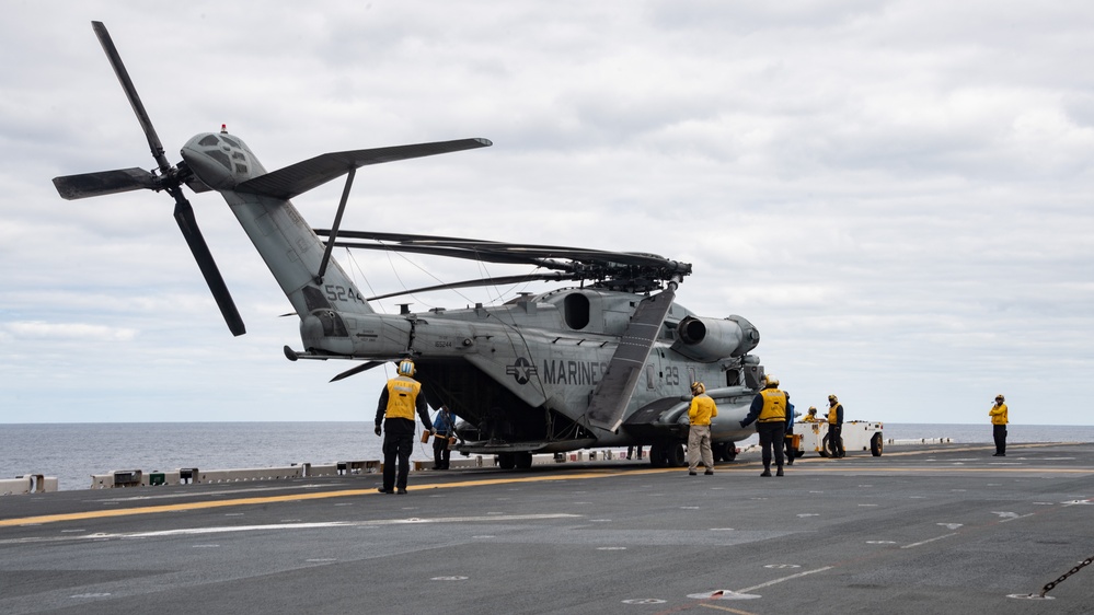 Flight Operations aboard USS America (LHA 6)