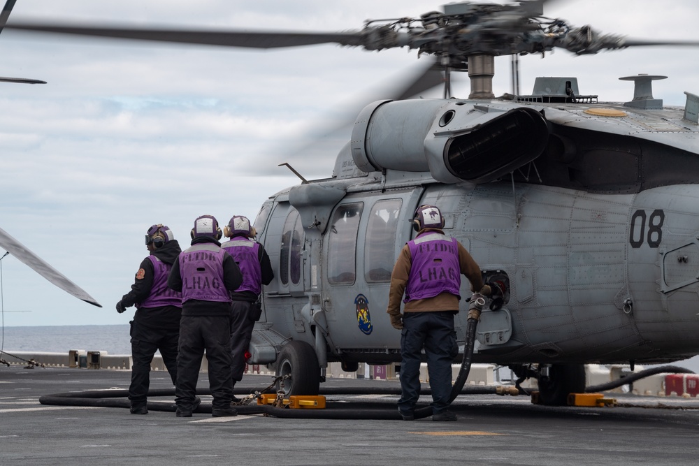 Flight Operations aboard USS America (LHA 6)