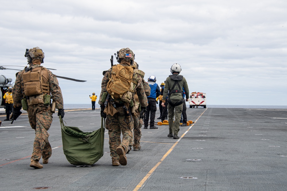 Flight Operations aboard USS America (LHA 6)