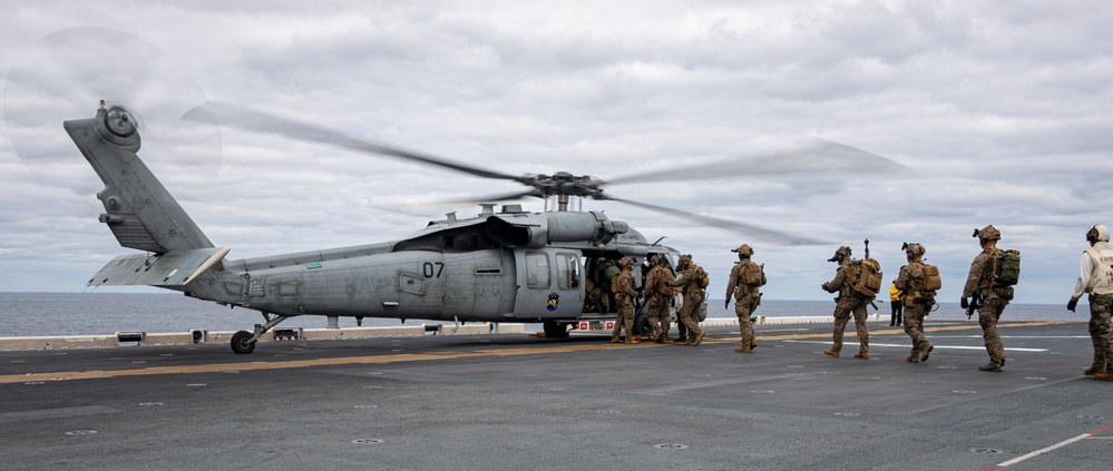 Flight Operations aboard USS America (LHA 6)