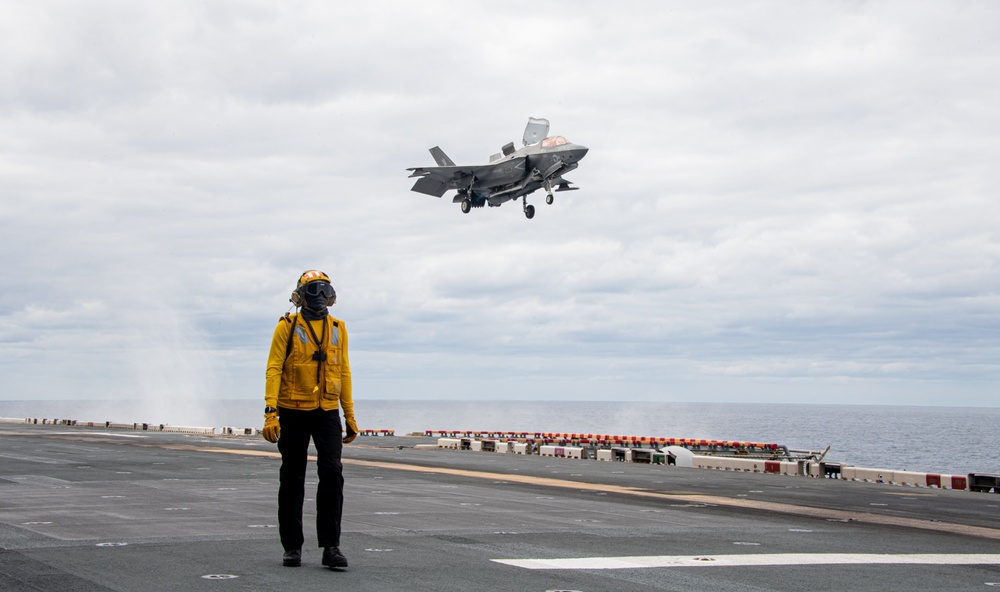 Flight Operations aboard USS America (LHA 6)