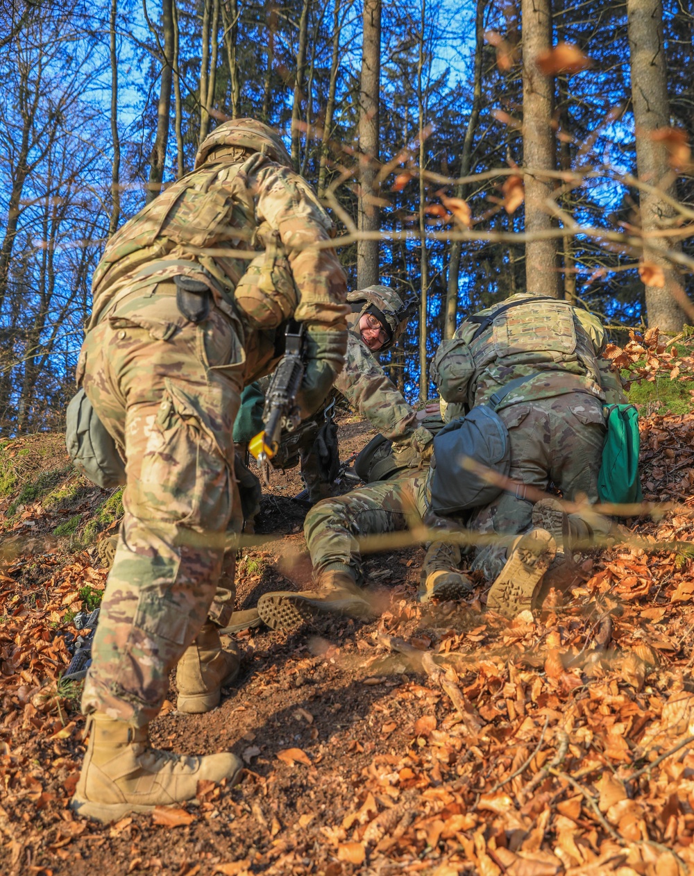 41st FAB Soldiers conduct brigade evaluation exercise