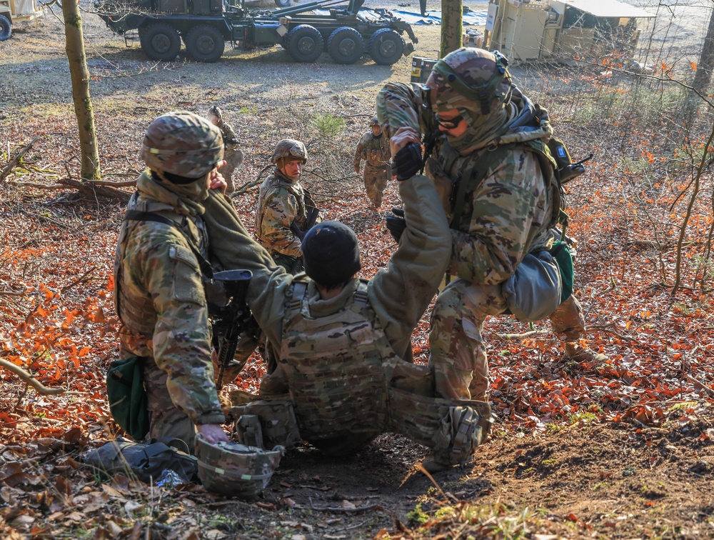 41st FAB Soldiers conduct brigade evaluation exercise