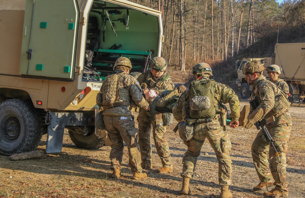 41st FAB Soldiers conduct brigade evaluation exercise