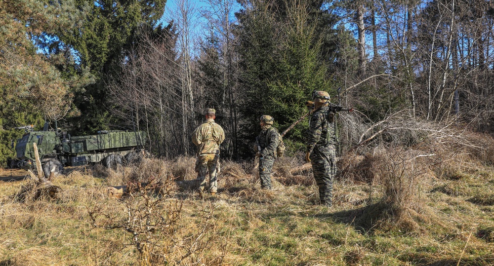 41st FAB Soldiers conduct brigade evaluation exercise