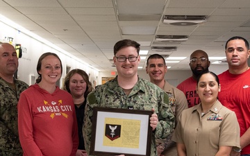 Bravo Zulu to Hospital Corpsman Third Class Jacob Scott!