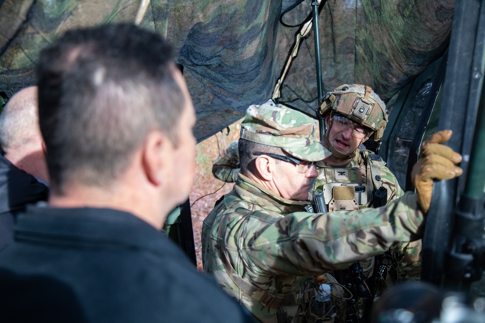 SMA Michael Weimer visits JMRC for Combined Resolve 25-1