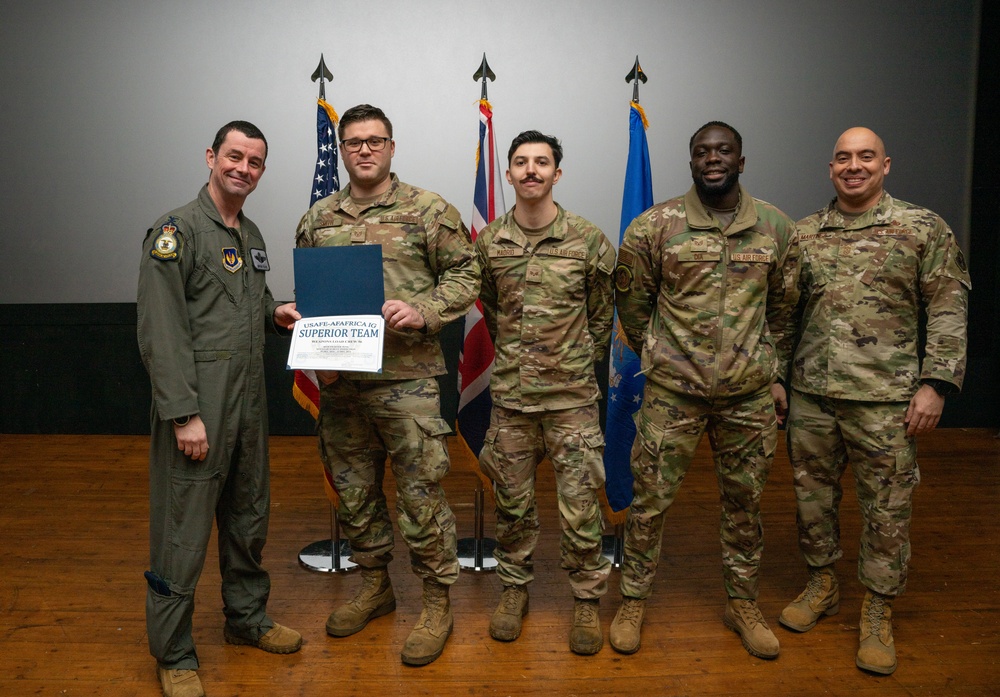 48th FW quarterly award ceremony