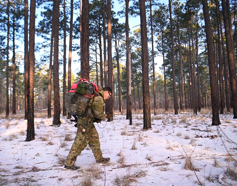 Special Forces Candidates Tested During Land Navigation