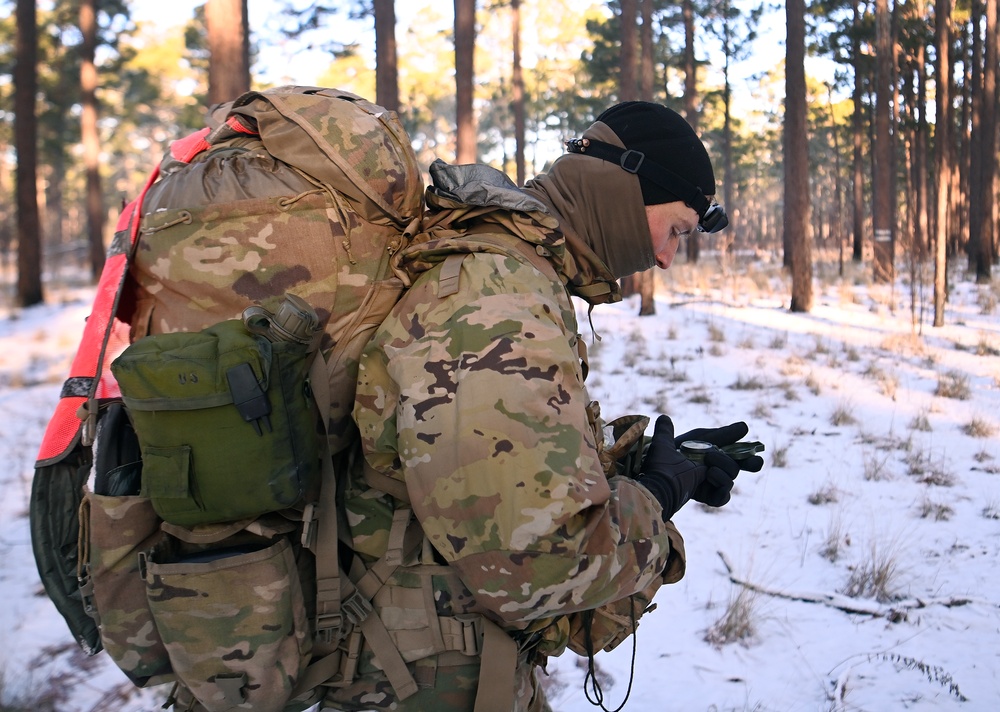 Special Forces Candidates Tested During Land Navigation