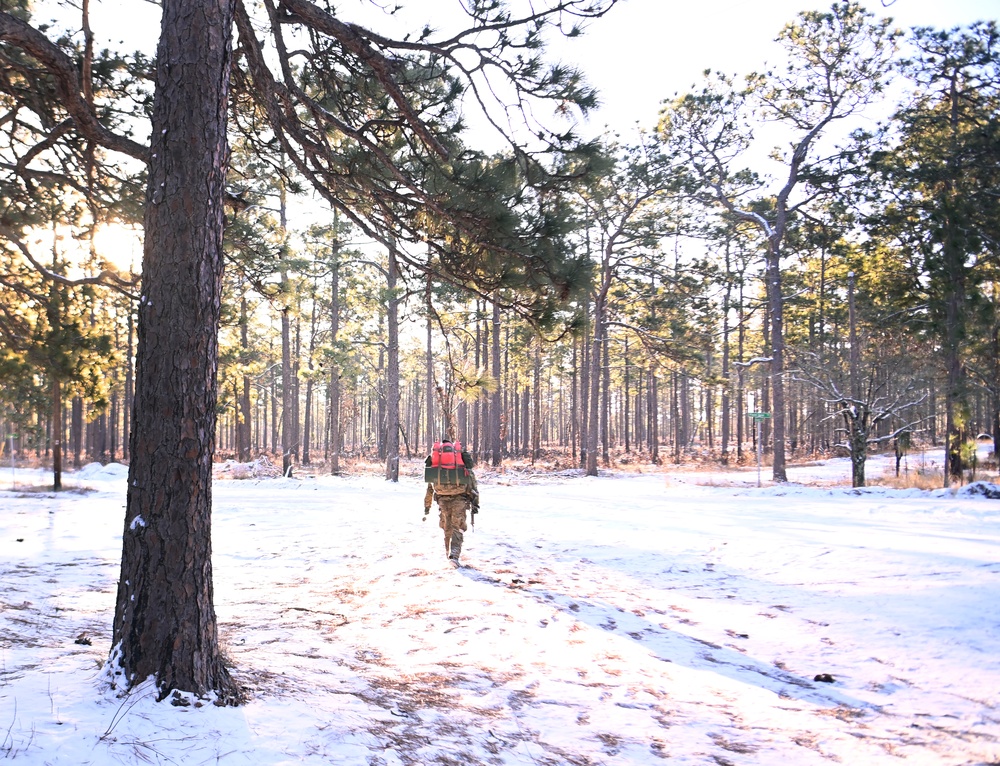 Special Forces Candidates Tested During Land Navigation