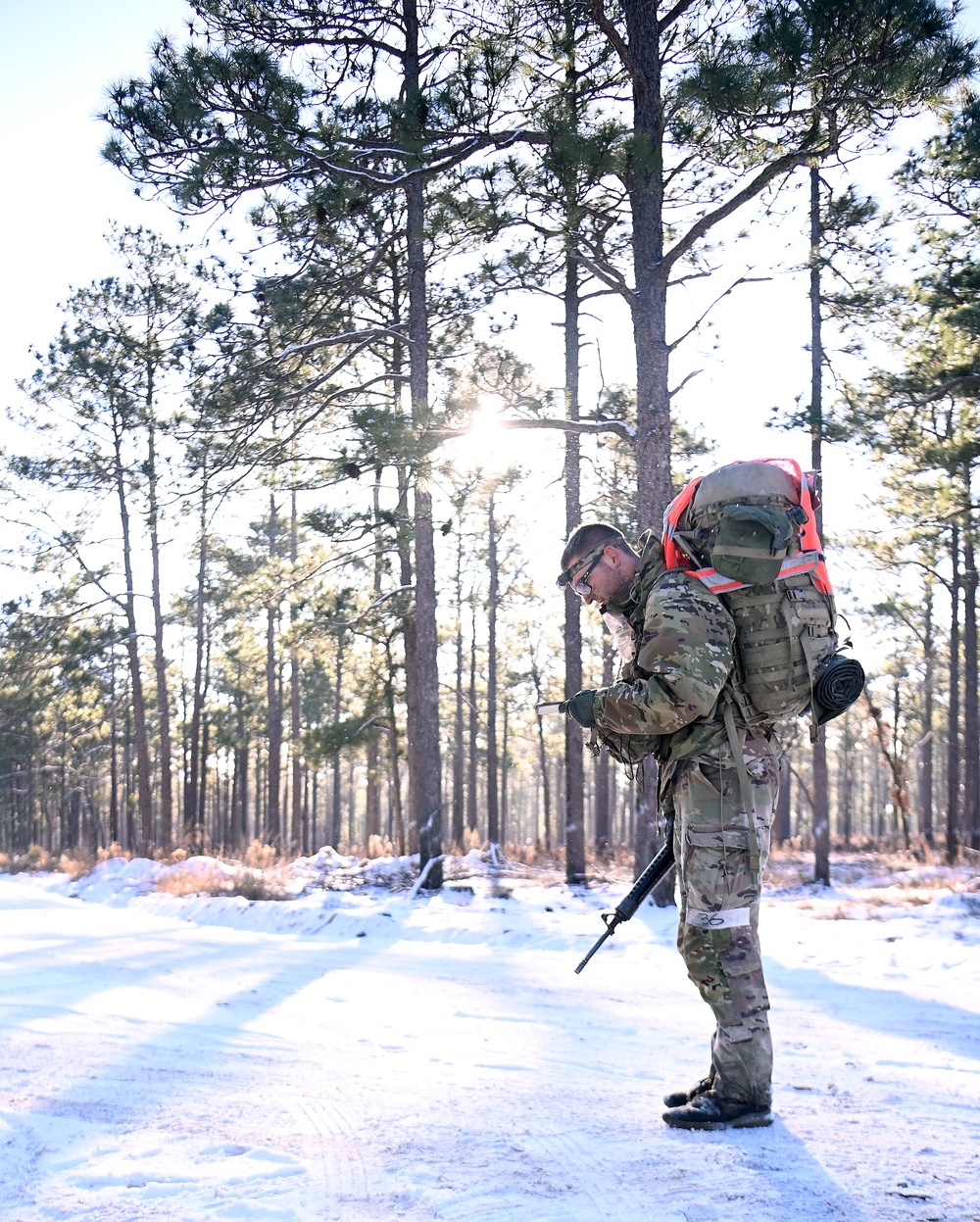 Special Forces Candidates Tested During Land Navigation