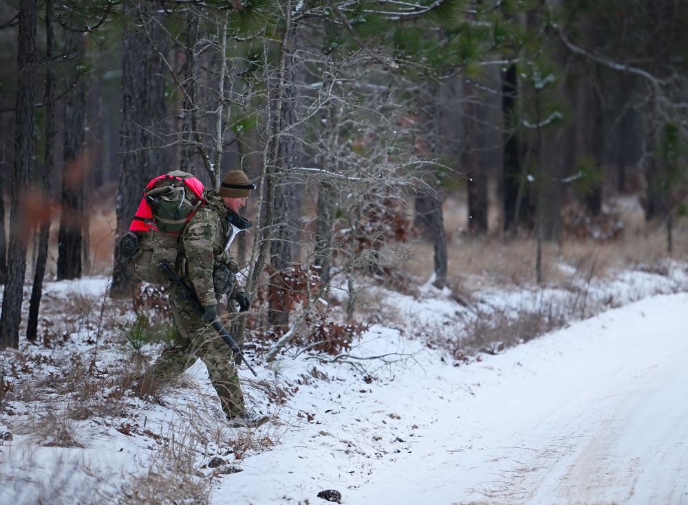 Special Forces Candidates Tested During Land Navigation