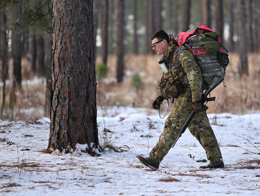 Special Forces Candidates Tested During Land Navigation