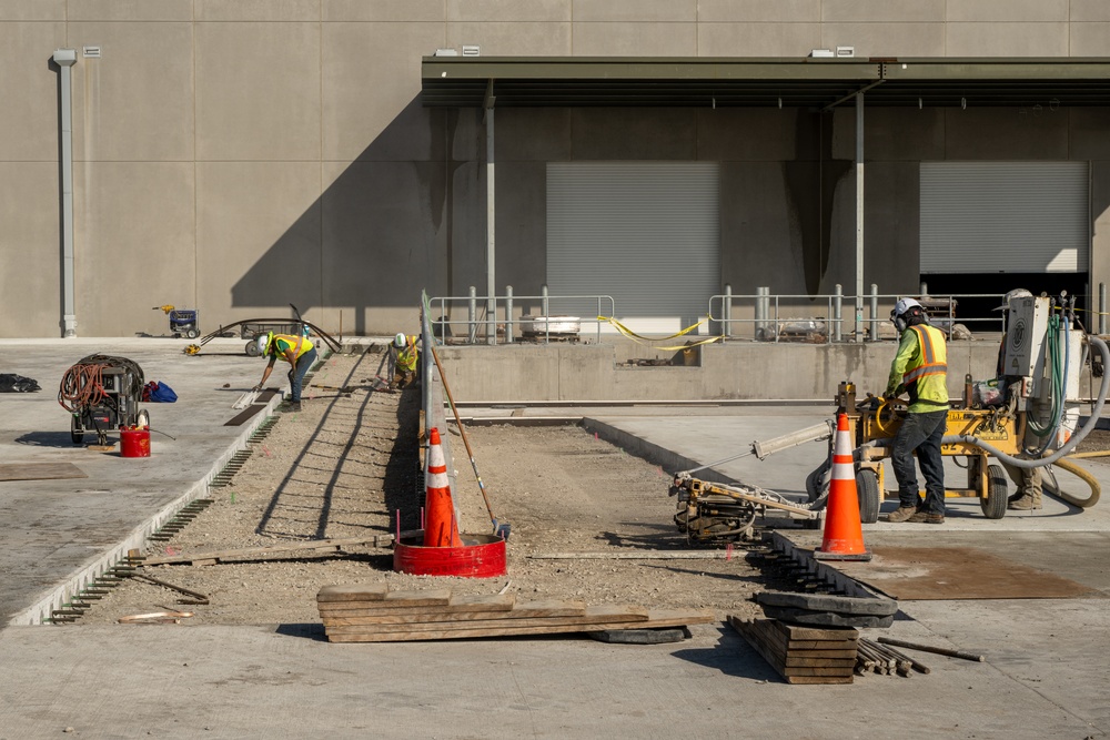 Rebuild progress check: Tyndall CES/LRS complex