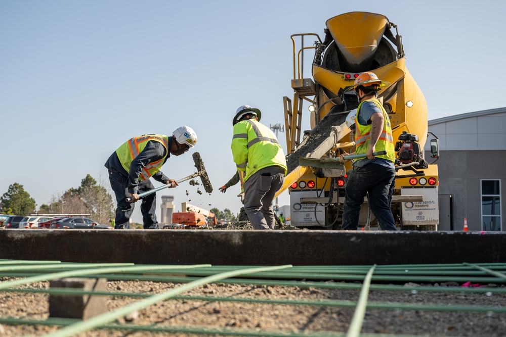 Rebuild progress check: Tyndall CES/LRS complex