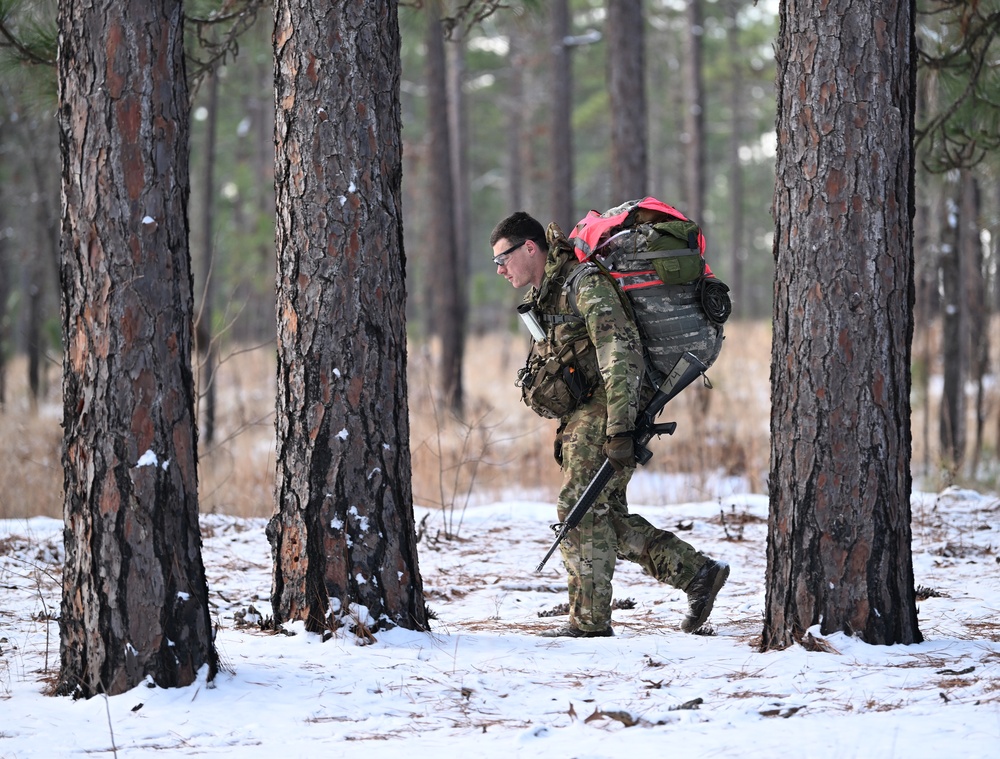 Special Forces Candidates Tested During Land Navigation