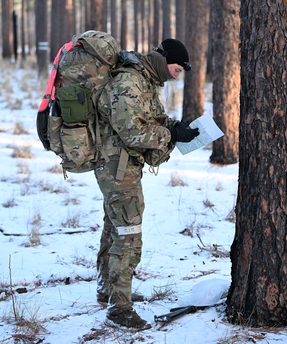 Special Forces Candidates Tested During Land Navigation