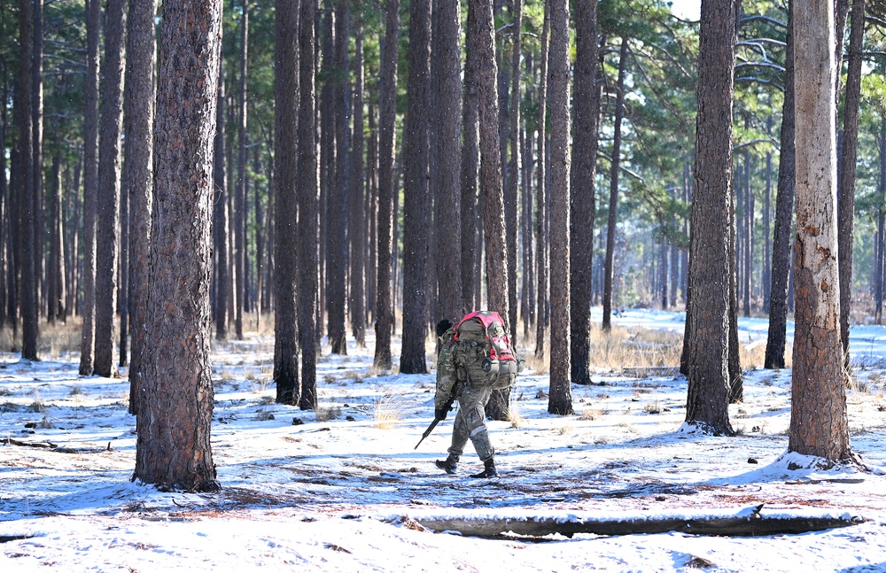 Special Forces Candidates Tested During Land Navigation