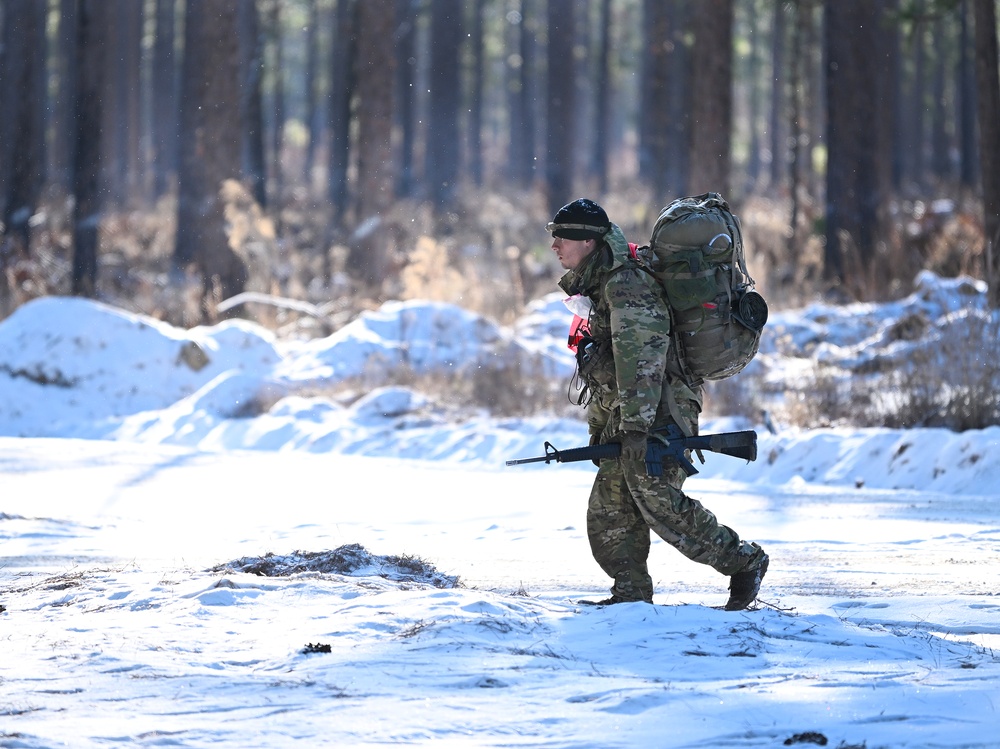 Special Forces Candidates Tested During Land Navigation