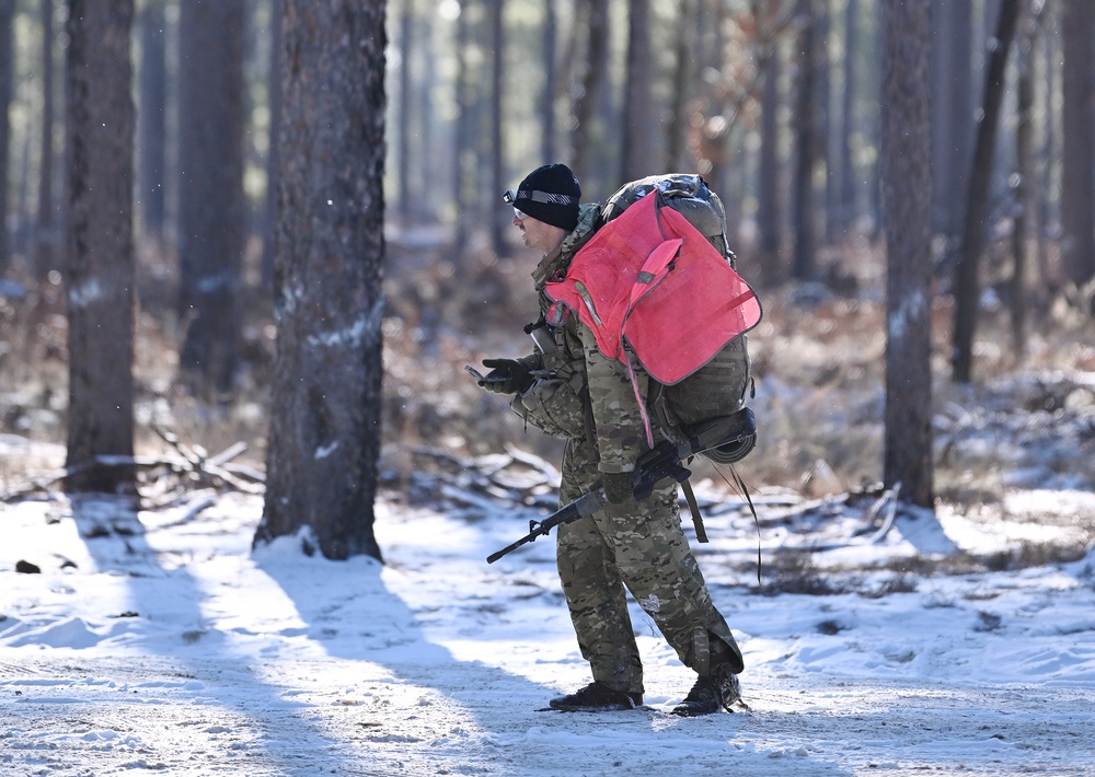 Special Forces Candidates Tested During Land Navigation