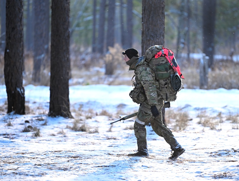 Special Forces Candidates Tested During Land Navigation