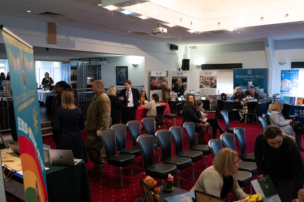 501st CSW British school information fair