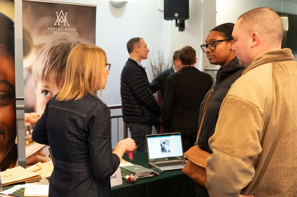 501st CSW British school information fair