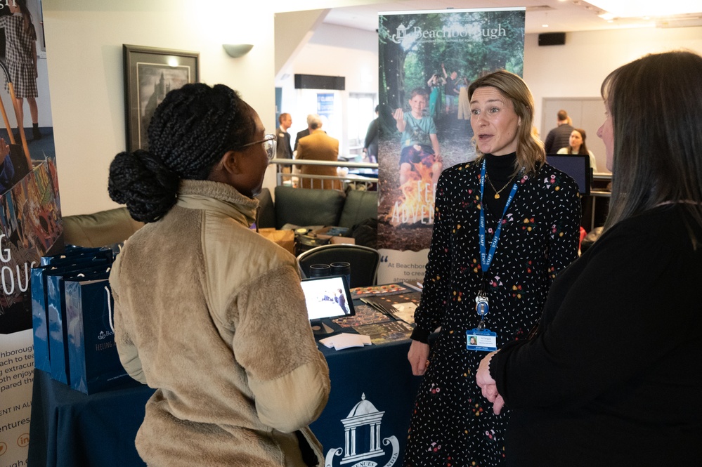 501st CSW British school information fair
