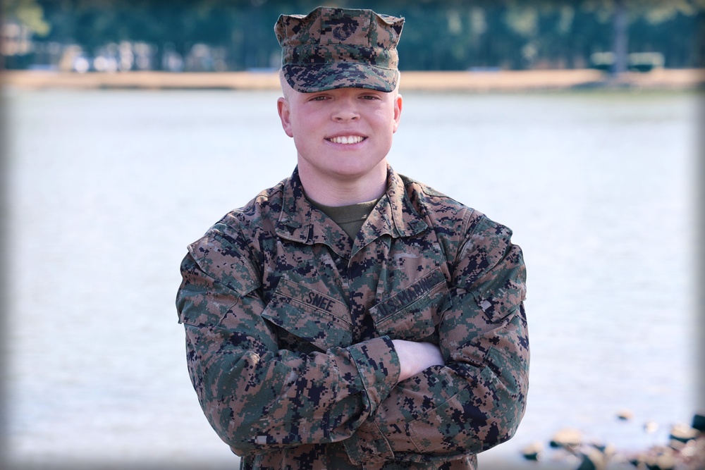 Marine Corps Logistics Command Names Lance Cpl. Aidan T. Snee 2024 Marine of the Year