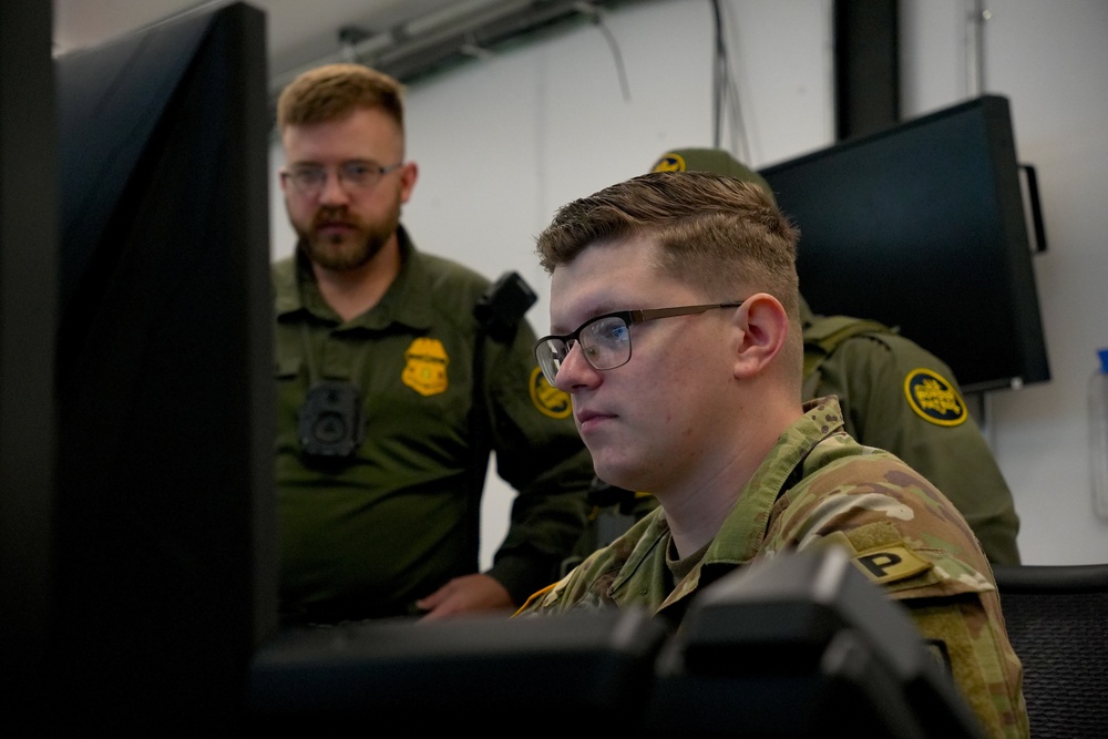 U.S. Soldier supports southern border mission