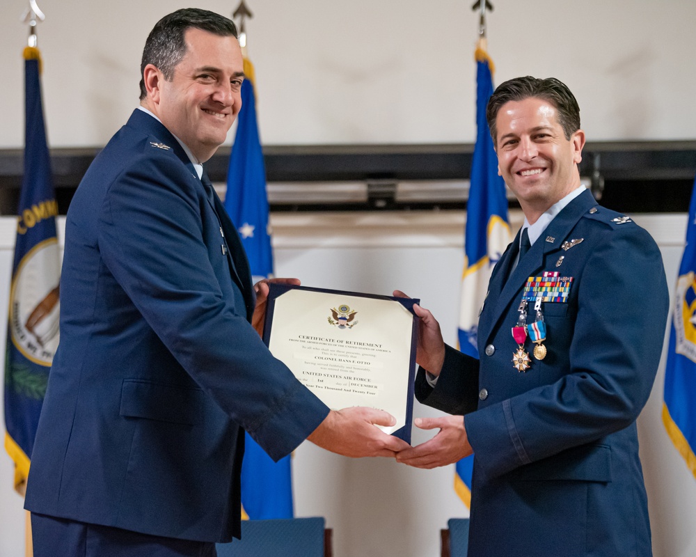 Otto retires from 123rd Medical Group