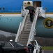 President Trump lands onboard NAS JRB New Orleans